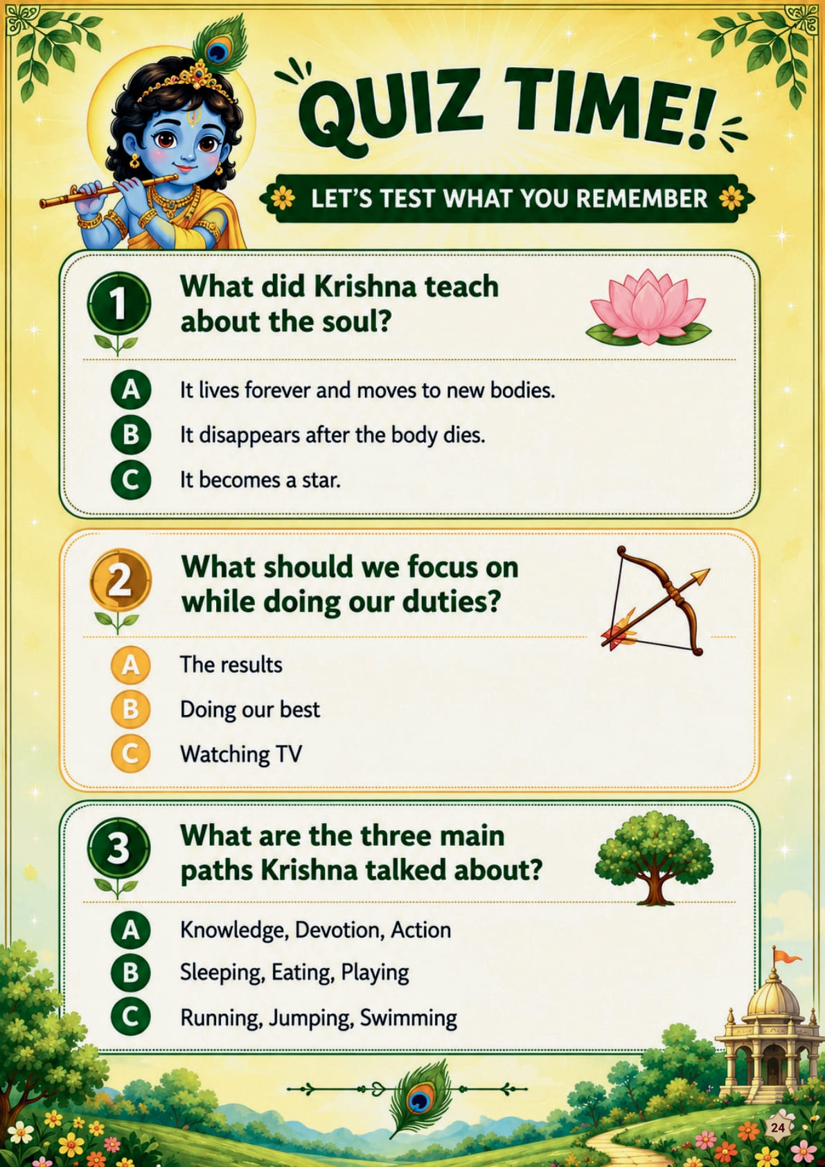 Bhagavad Gita for Kids (English) view 5