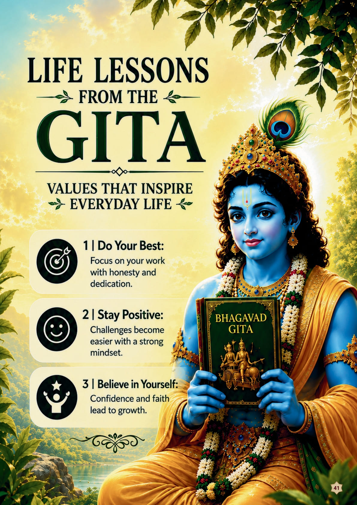 Bhagavad Gita for Kids (English) view 7
