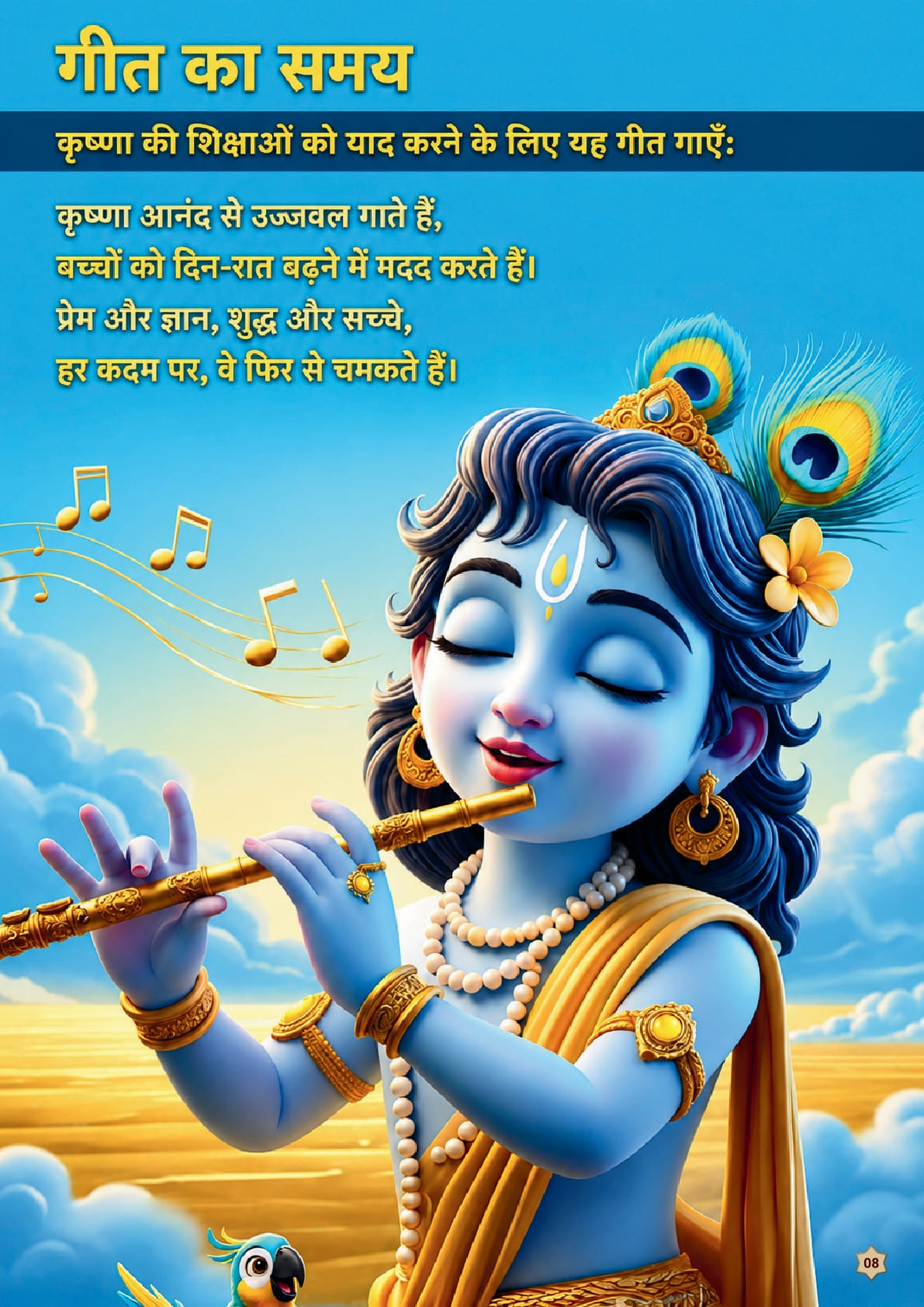 Bhagavad Gita for Kids (Hindi) + Krishna's Magical Color Quest view 5